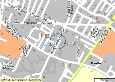 Paris Mandram Map